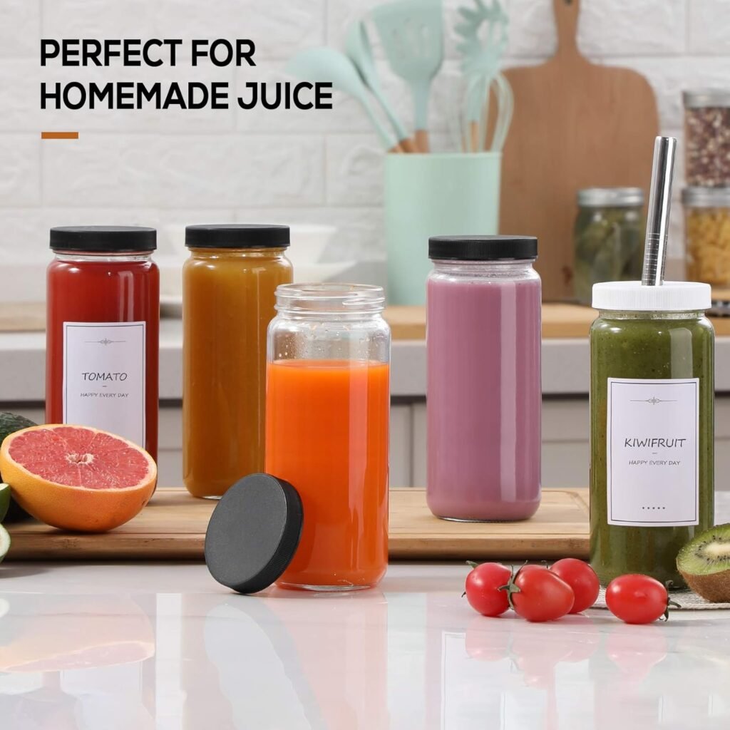 Say Goodbye to Plastic: These 6 Stylish Glass Bottles Keep Your Drinks Fresh and Your Kitchen Organized