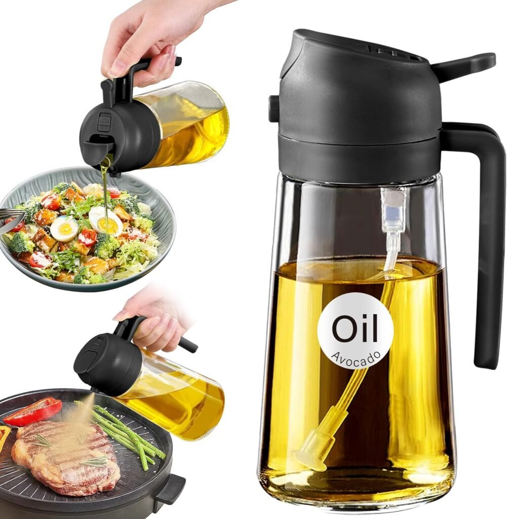 Transform Your Cooking with the YARRAMATE 2-in-1 Oil Dispenser – Easy, Healthy, and Mess-Free Every Time!
