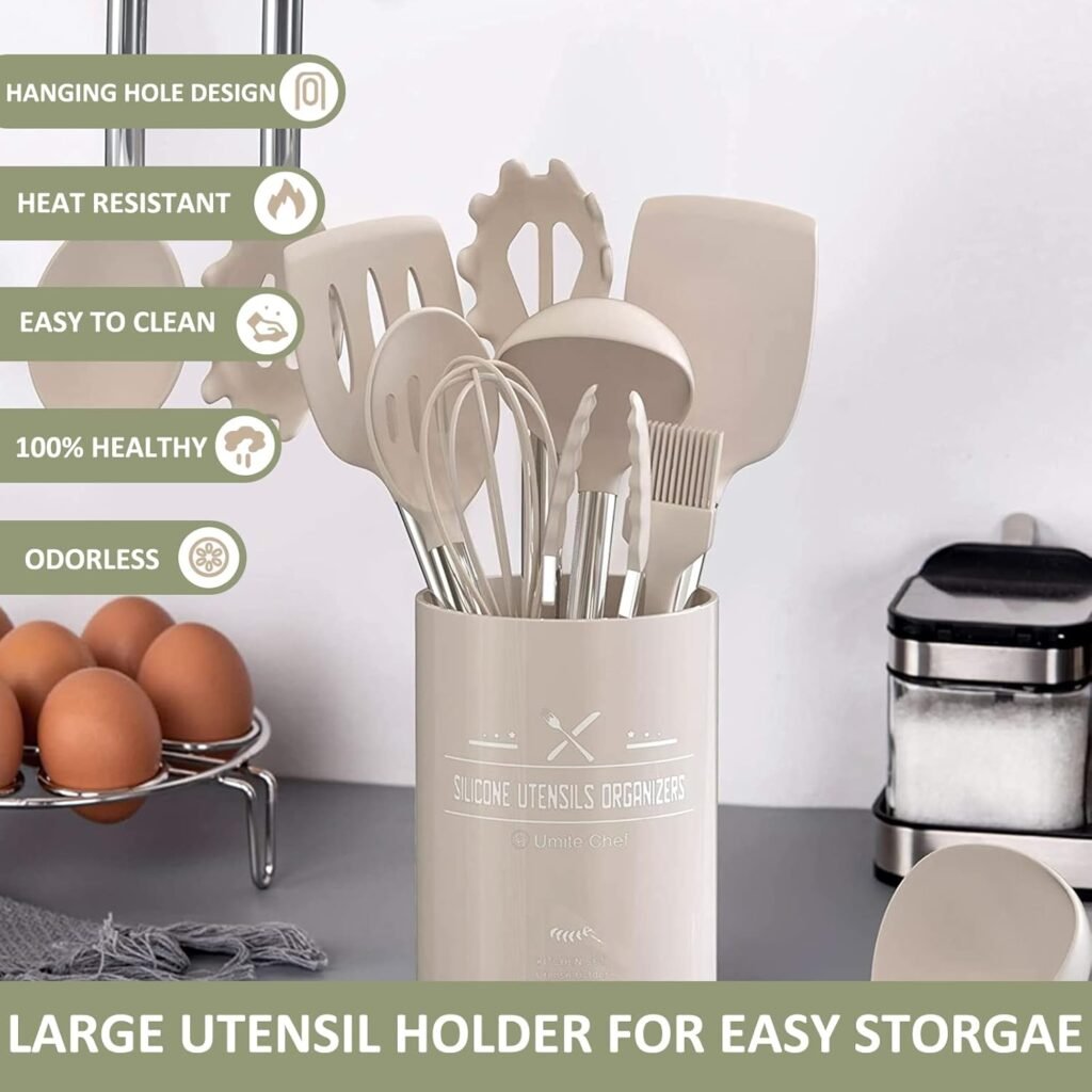 Transform Your Cooking Routine With the Stunning 15-Piece Umite Chef Utensil Set – Safe, Stylish, and Built to Last