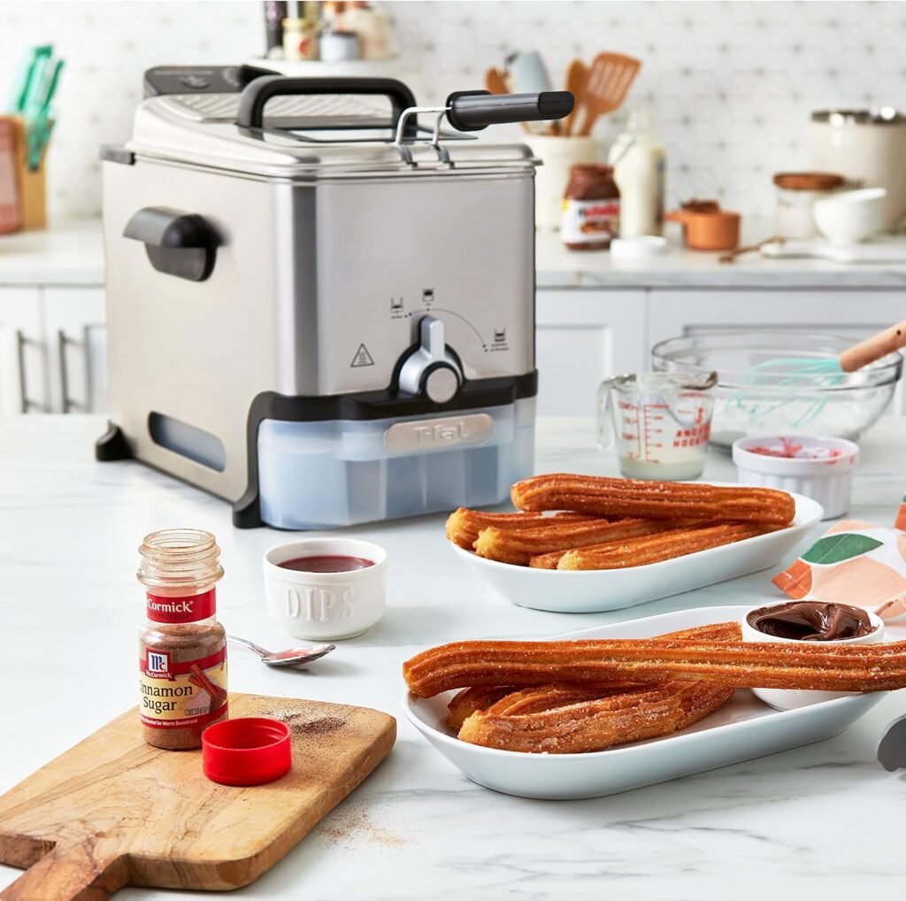 Master the Art of Frying: T-fal Ultimate EZ Clean Deep Fryer with Patented Oil Filtration